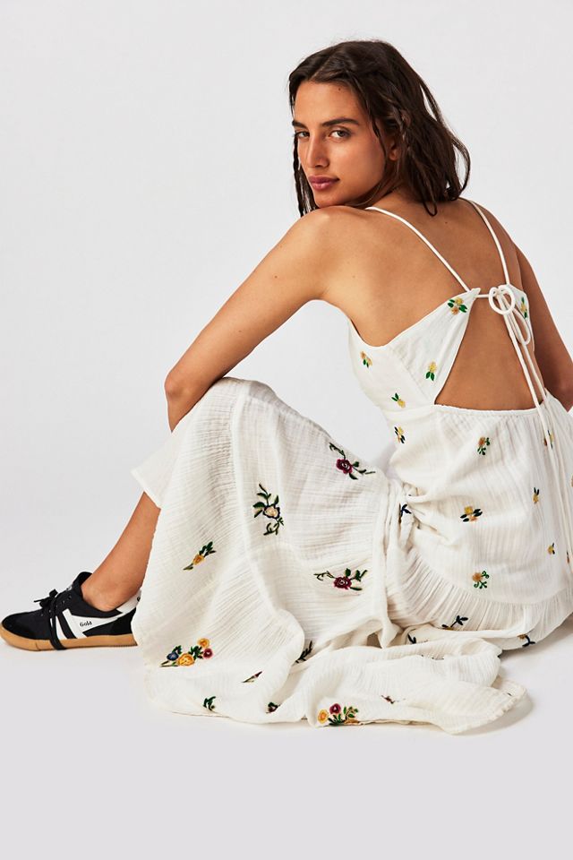 Free people 2025 tiered maxi dress