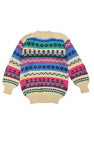 1980s Vintage Paper Doll Mountain Sweater Selected by BusyLady Baca & The Goods