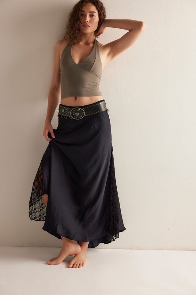 Make You Mine Maxi Slip Skirt #8