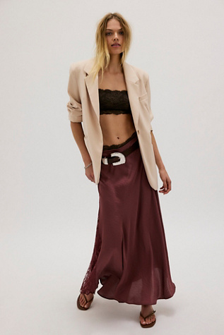 Make You Mine Half Slip by Intimately at Free People in Red, Size: M