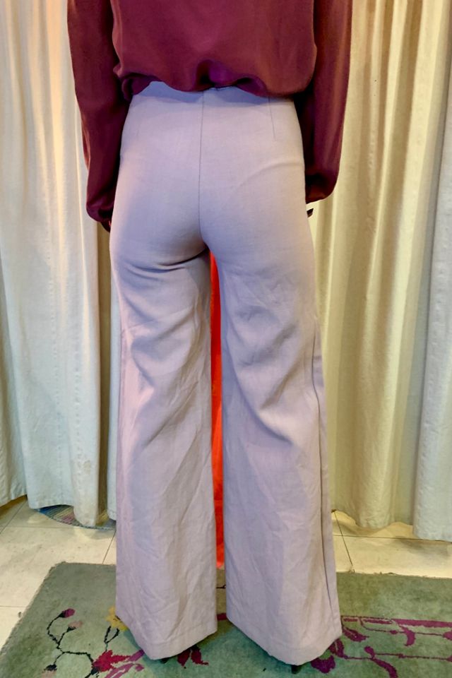 1960's Mauve Wide Leg Pants Selected by Nomad Vintage