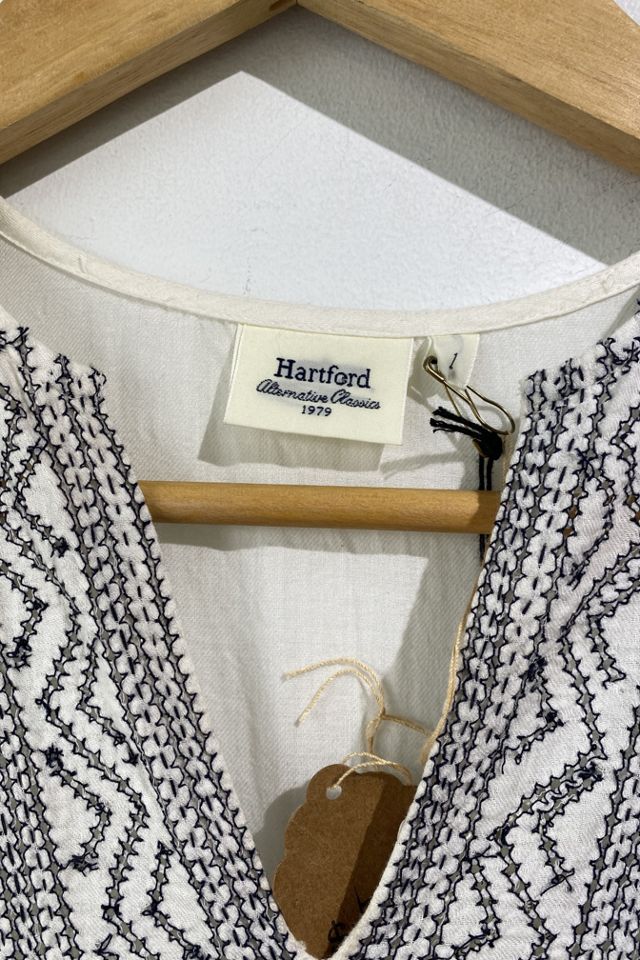 Hartford White Embroidered Dress Selected by The Curatorial Dept. #3