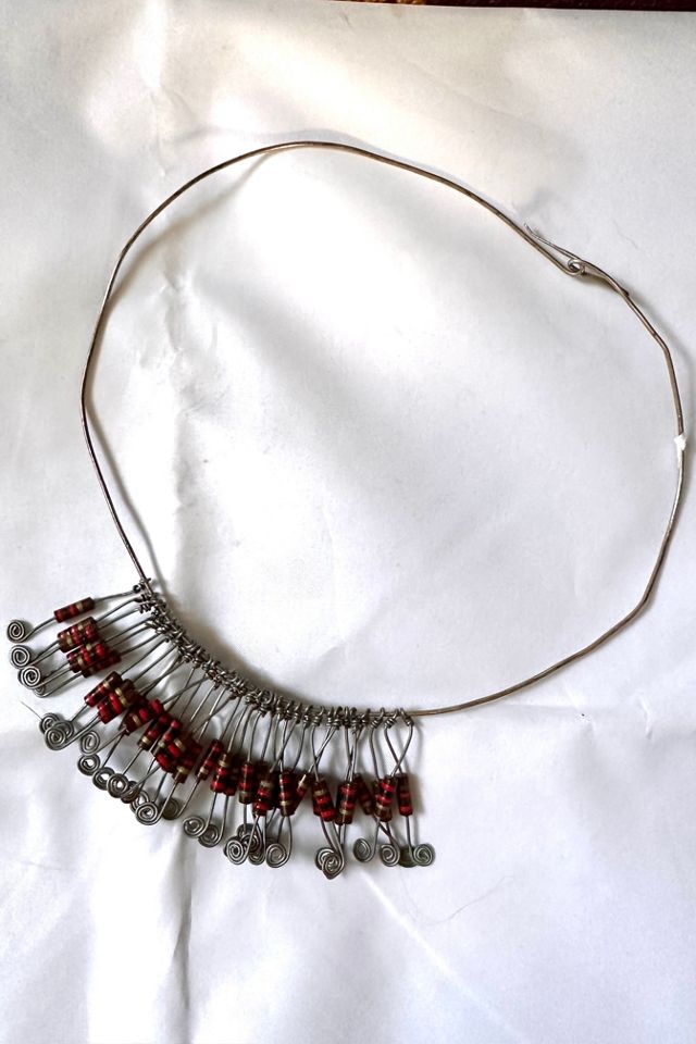 Brutalist Crude Hammered Necklace Selected by Cherry #1
