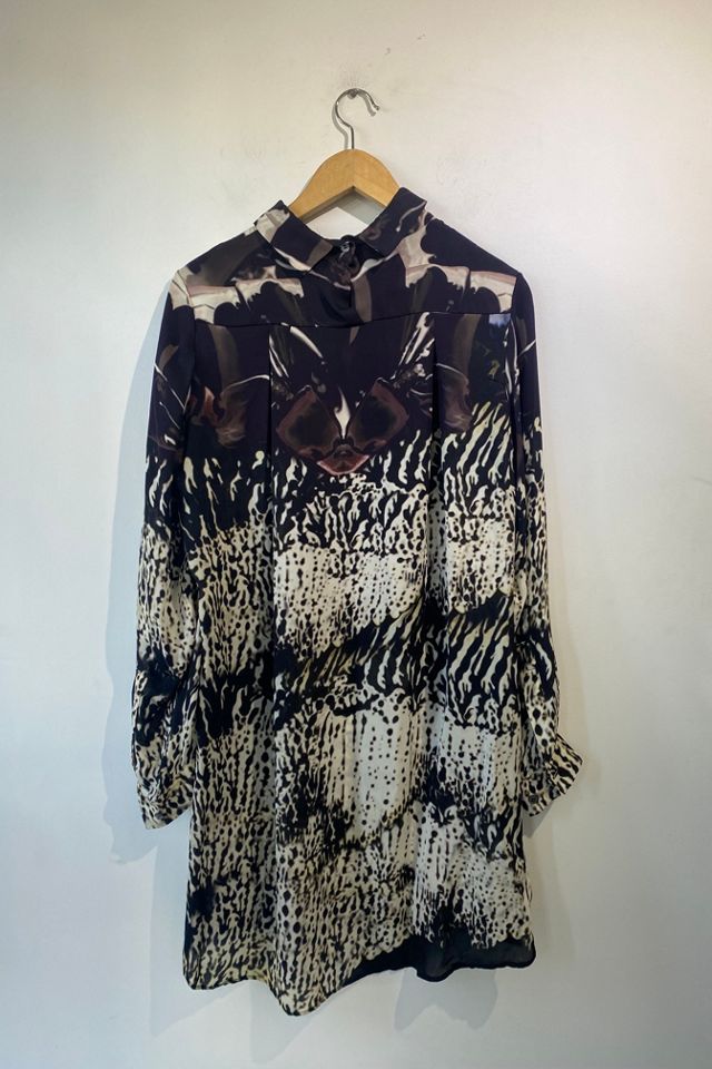 Mary Katrantzou Sheer Purple Orchid Dress Selected by The Curatorial Dept. #1