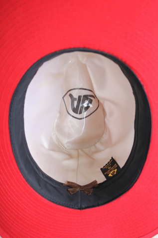 Женский головной убор Moons + Junes Vintage 1980s Vintage Western Red Cowboy Hat Selected, цвет: Красный — фото 4