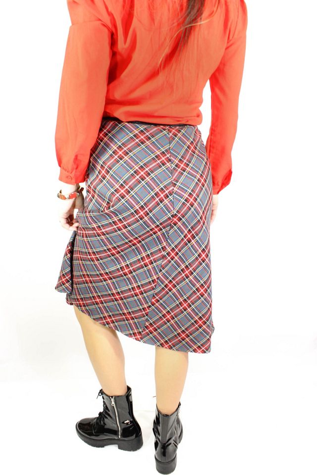 Y2K Stewart Plaid Skirt Selected By Moons + Junes Vintage #2