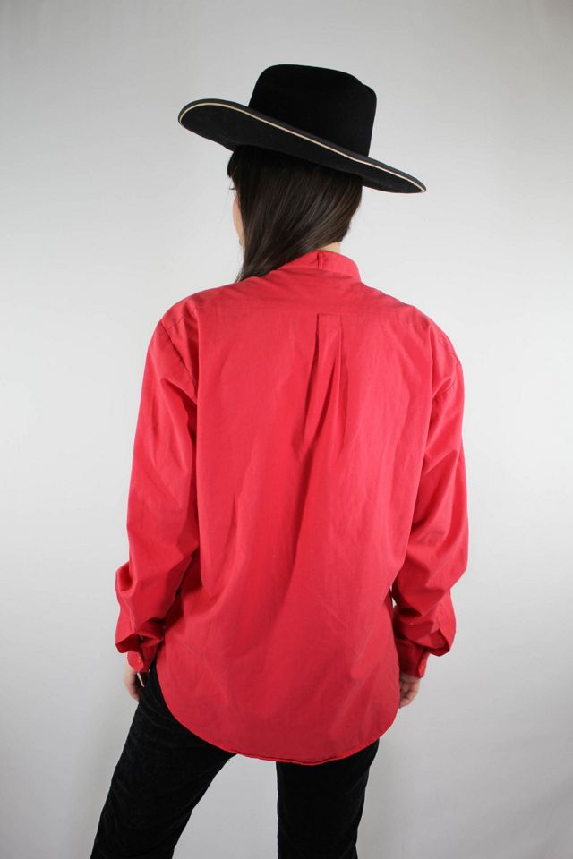 1980s Red Western Star Fringe Shirt Selected By Moons + Junes Vintage #2