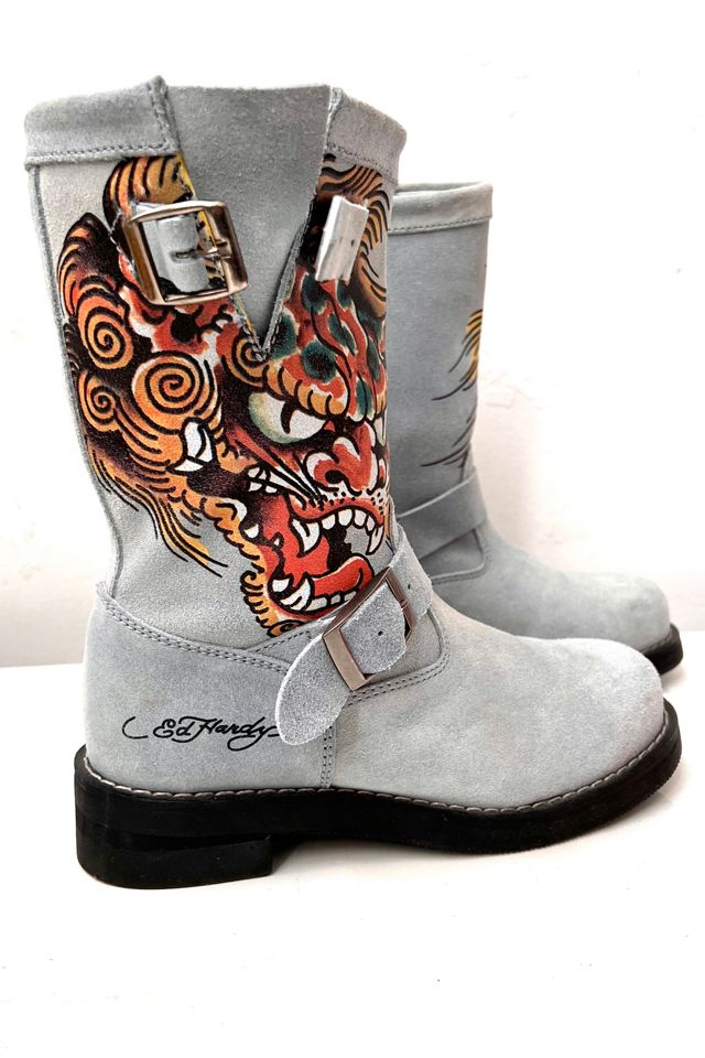 Ed hardy cowboy boots sale