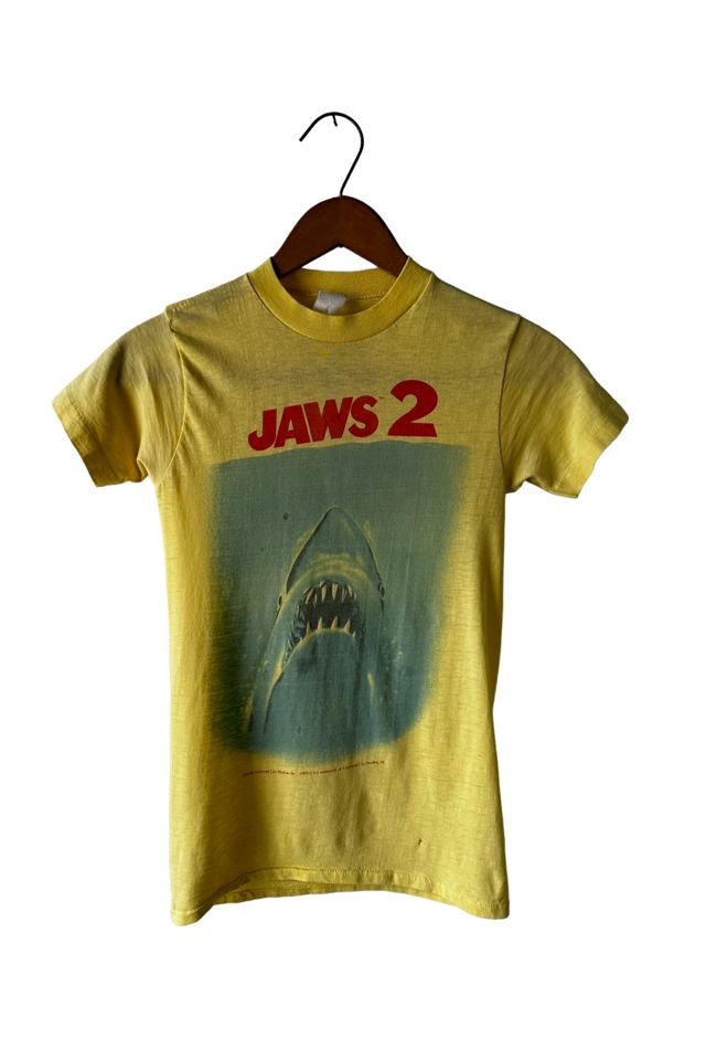 Vintage 1970 s Jaws 2 Movie T shirt Selected by Vintage Warrior Free People