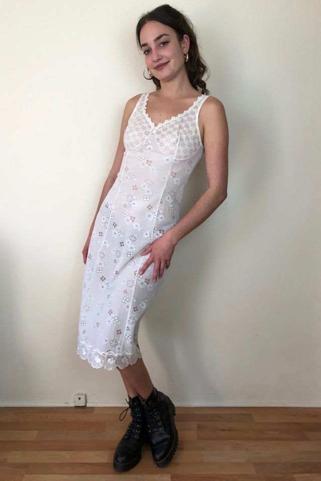 Vintage Sheer Slip Dress