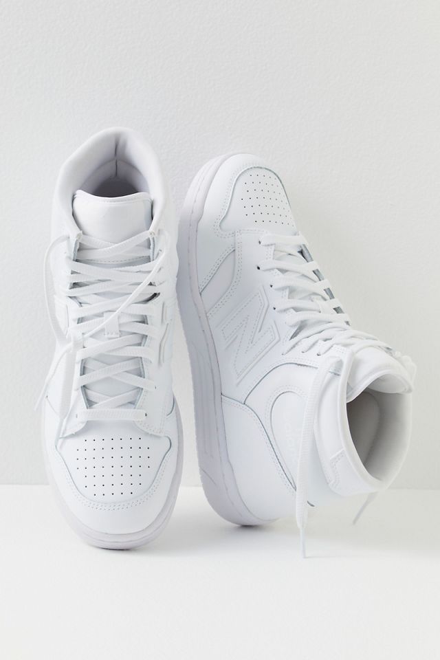 New balance white store high tops