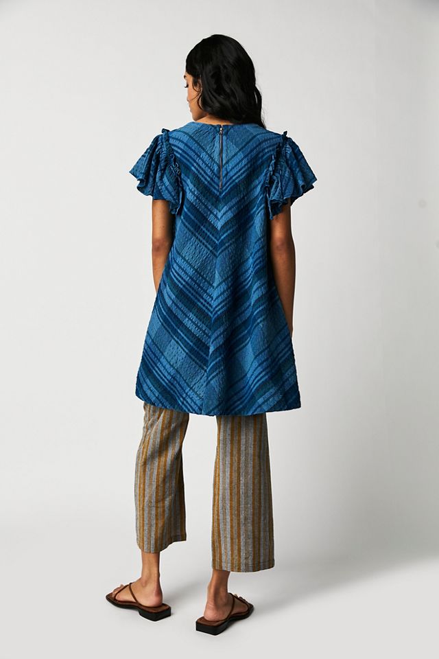Robe courte Madras Yara #1