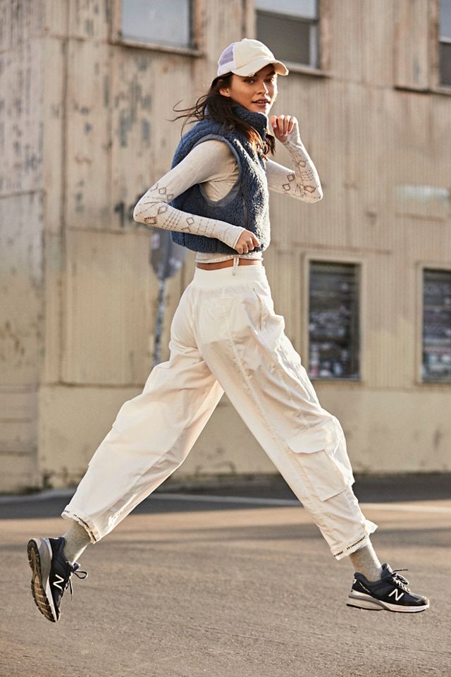 FP Movement Mesmerize Me Solid Pants by at Free People, Rain