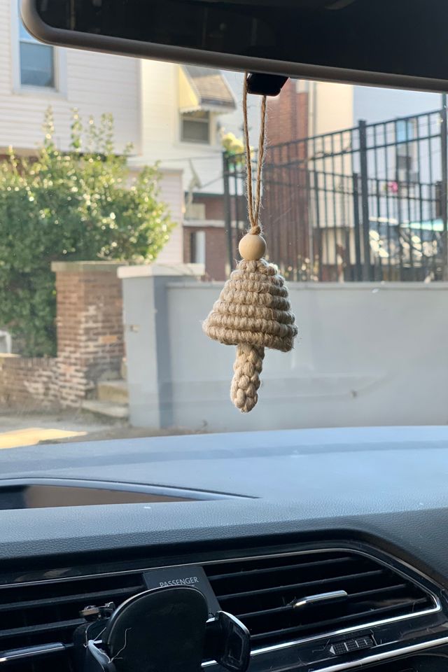 Macramé by Monday Mushroom Car Charms #2