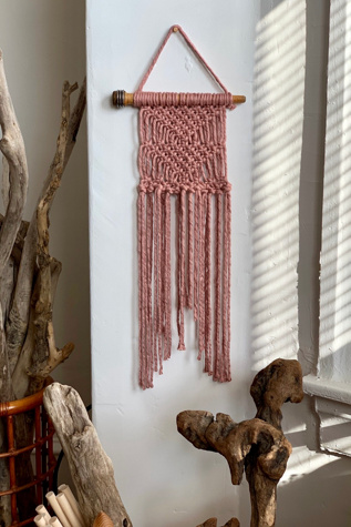 Macramé by Monday Vintage Bobbin Wall Hanging
