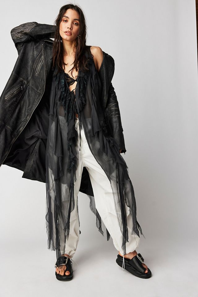Nigel Preston Ragged Maxi Vest Top #3