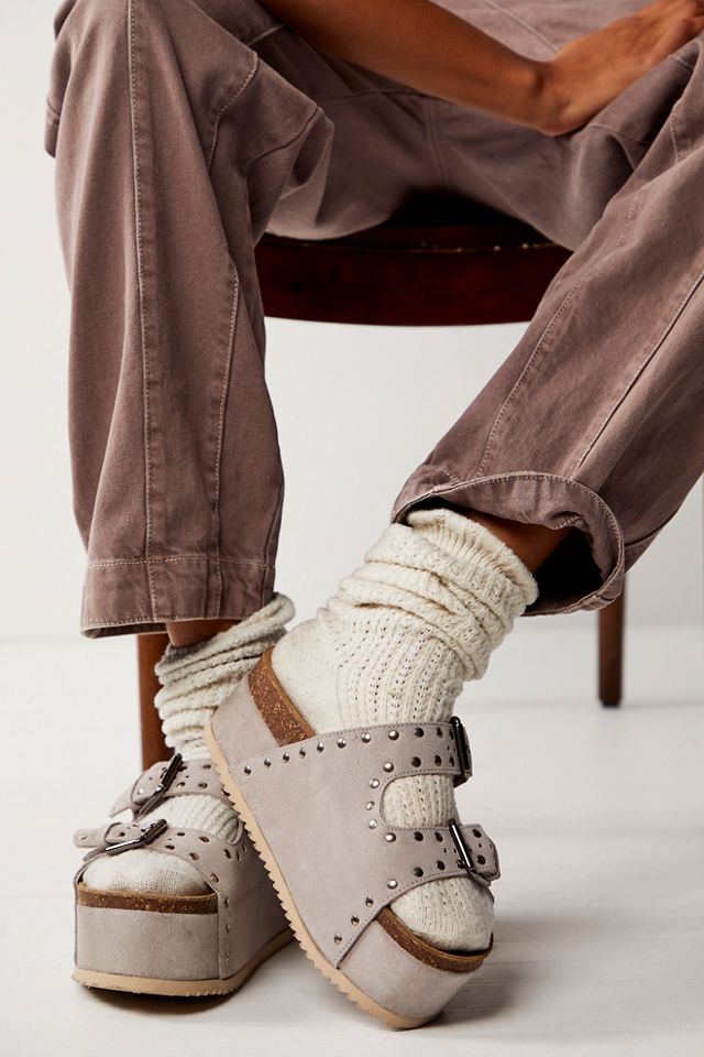 Sandales à semelles compensées et clous Rule Breaker #1