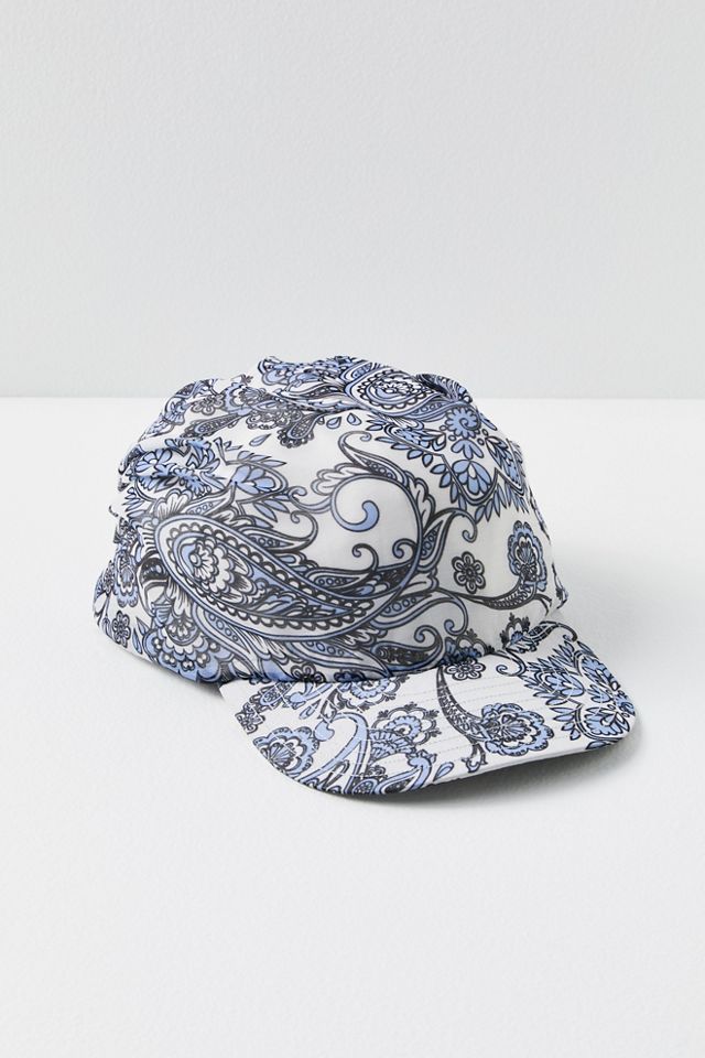 Casquette avec foulard à imprimé cachemire #2