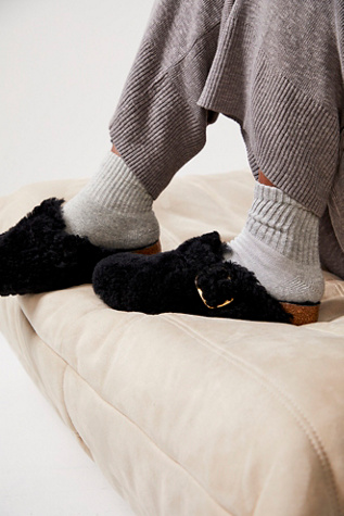 Birkenstock Boston Big Buckle Teddy Shearling Clogs product page