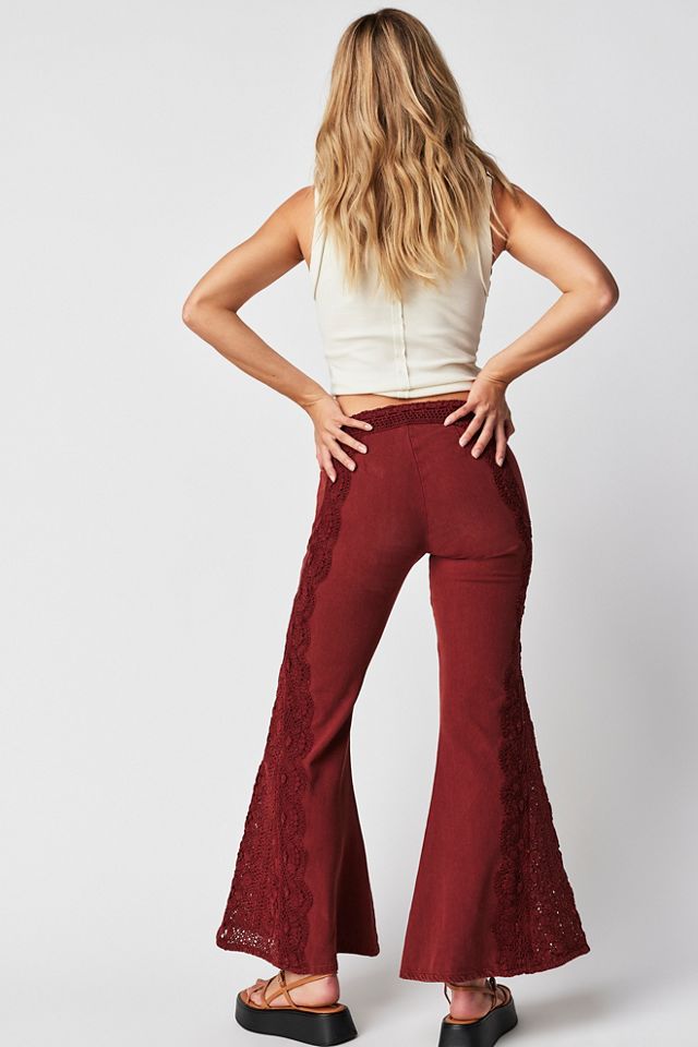 ​​​​​​​Pantalon évasé en crochet Neptune's Net #2