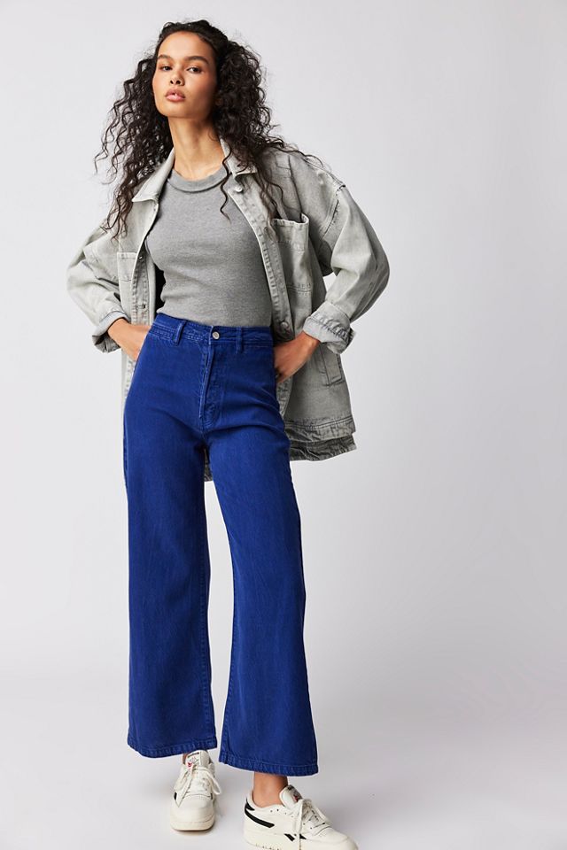 Rolla's Sailor High-Rise Wide-Leg Jeans