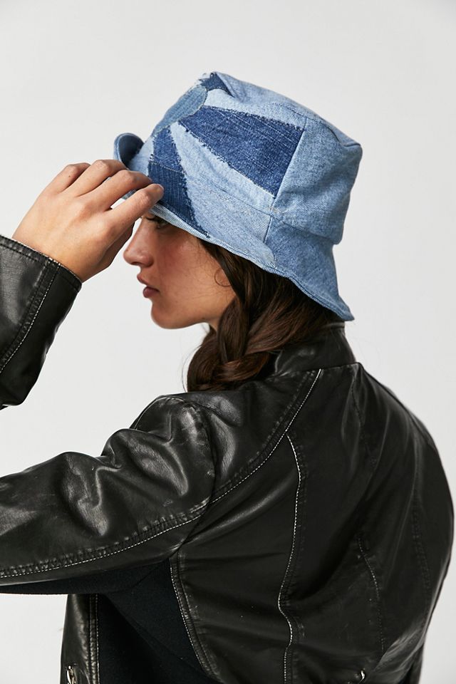 Love Rays Denim Bucket Hat | Free People display picture 2