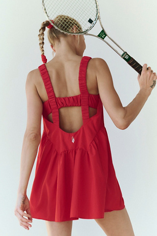 One Two Punch Set par FP Movement en Piment Rouge, pour femme taille: XL chez Free People