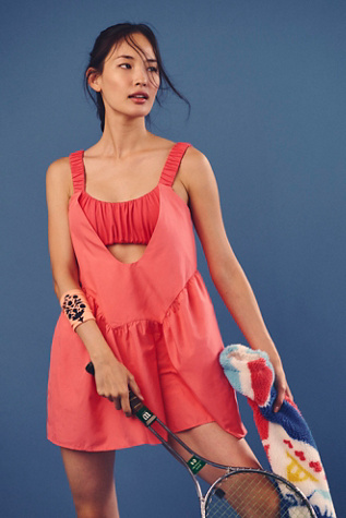 One Two Punch Set par FP Movement en Hibiscus, pour femme taille: XS chez Free People