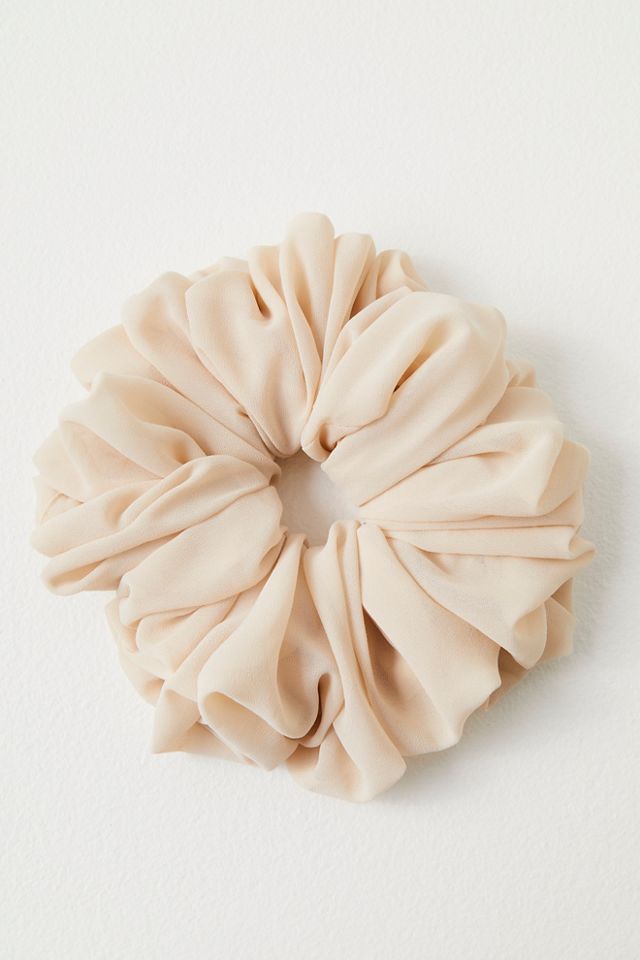 Chiffon Jumbo Scrunchie #4