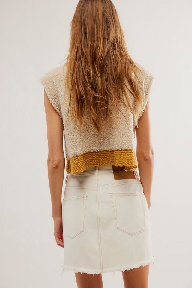 OneTeaspoon 2020 Denim Mini Skirt #1