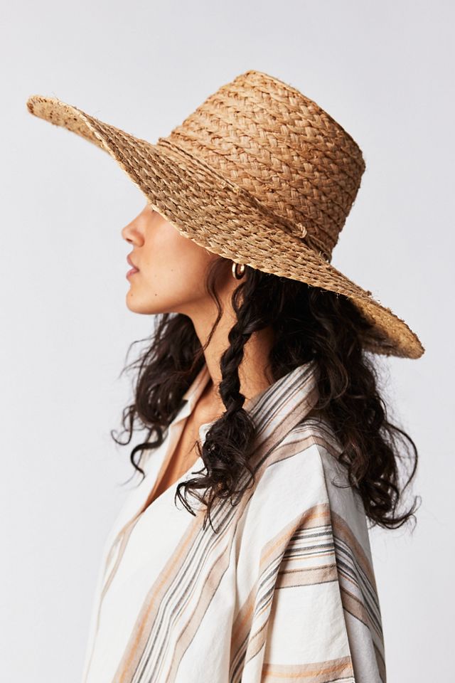 Sanibel Wide Brim Straw Hat #3