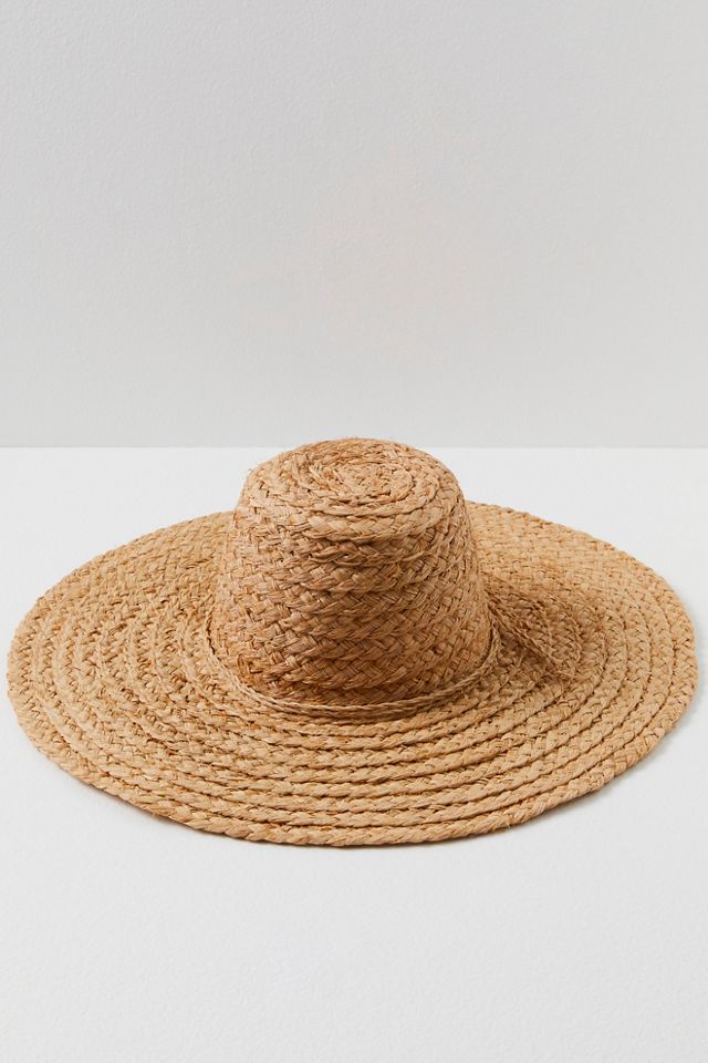 Sanibel Wide Brim Straw Hat #6