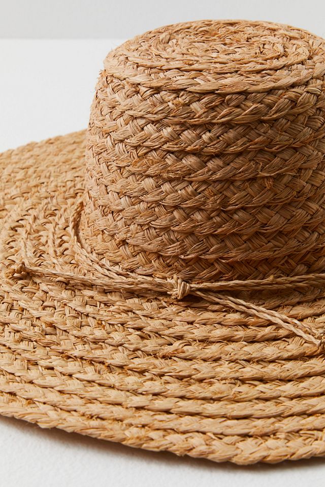 Sanibel Wide Brim Straw Hat #7