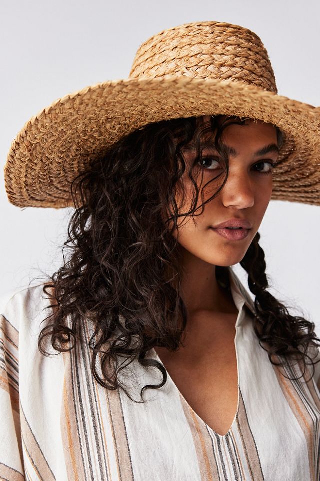 Sanibel Wide Brim Straw Hat #4