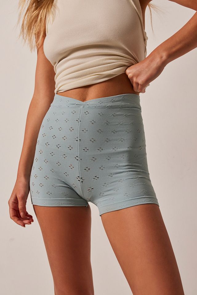 Eyelet Seamless Shortie #2