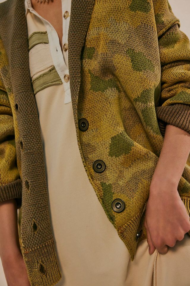 Chamomile Pattern Cardi #3
