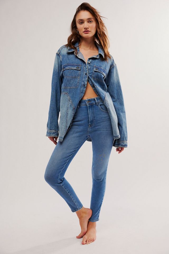 Diesel 1984 Slandy-High Skinny Jeans | Free People