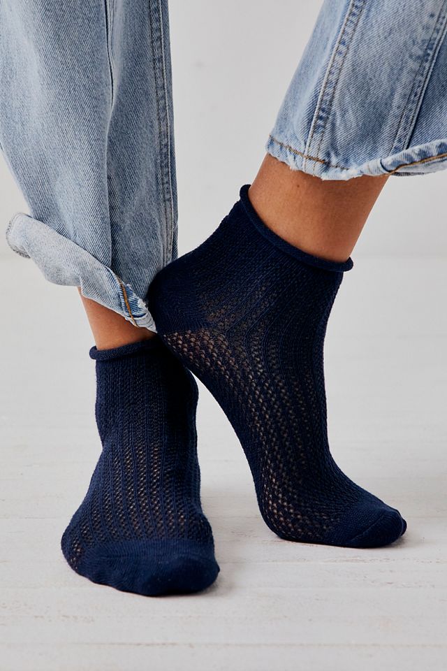 Rony Roll Top Socks #1