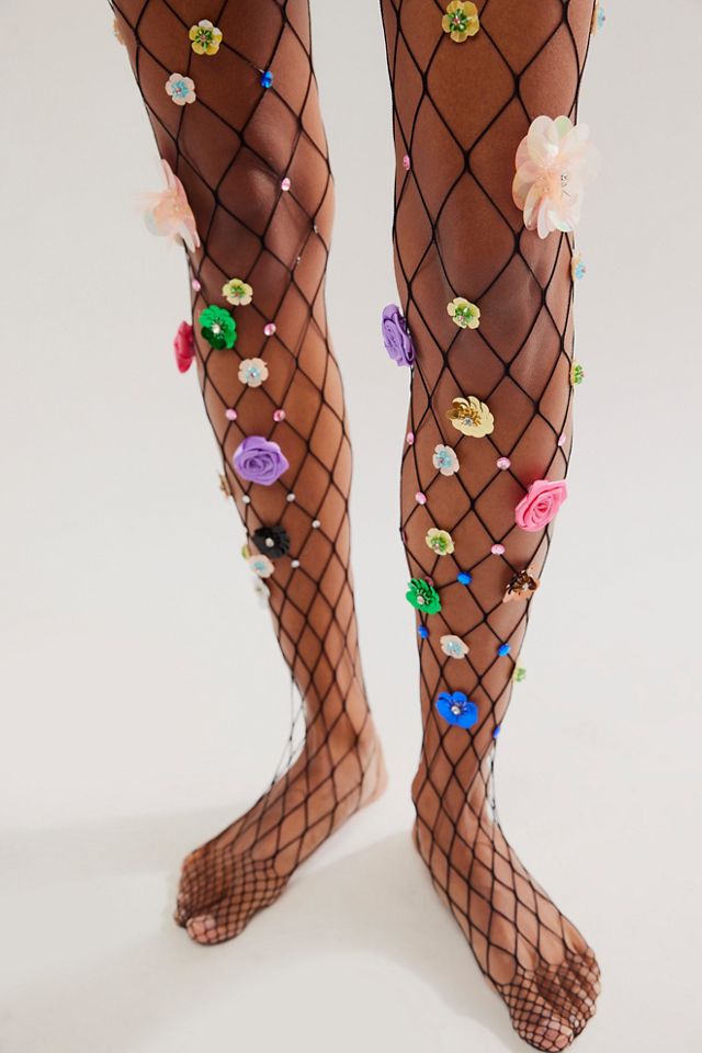 Embellished Tights and Stockings