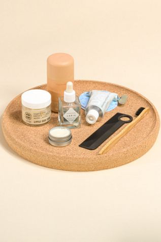Tiradia Modern Round Cork Tray