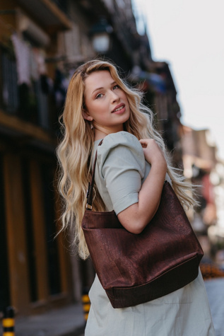 Женская сумка Tiradia Cork Boho, цвет: Коричневый — фото 3