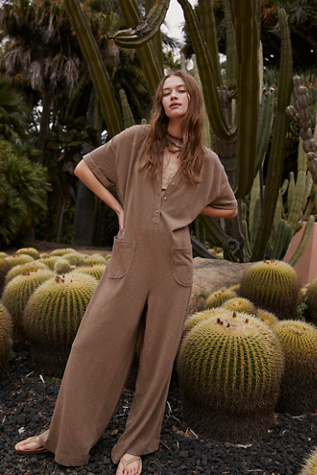 My Go-To Jumpsuit by free-est at Free People in Caribou, Size: XS