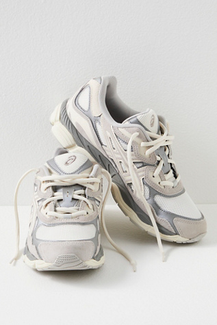 Asics Gel-NYC Trainers Shoe at Free People in Cream/oyster Grey, Size: US 7 M