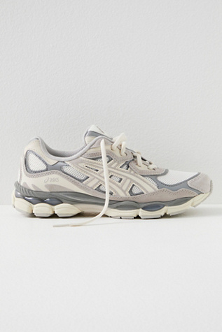 Женские кроссовки ASICS Gel-Nyc, цвет: Кремовый / Устричный серый — фото 3