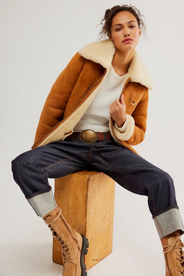 Journey Collection Arvel shearling jacket