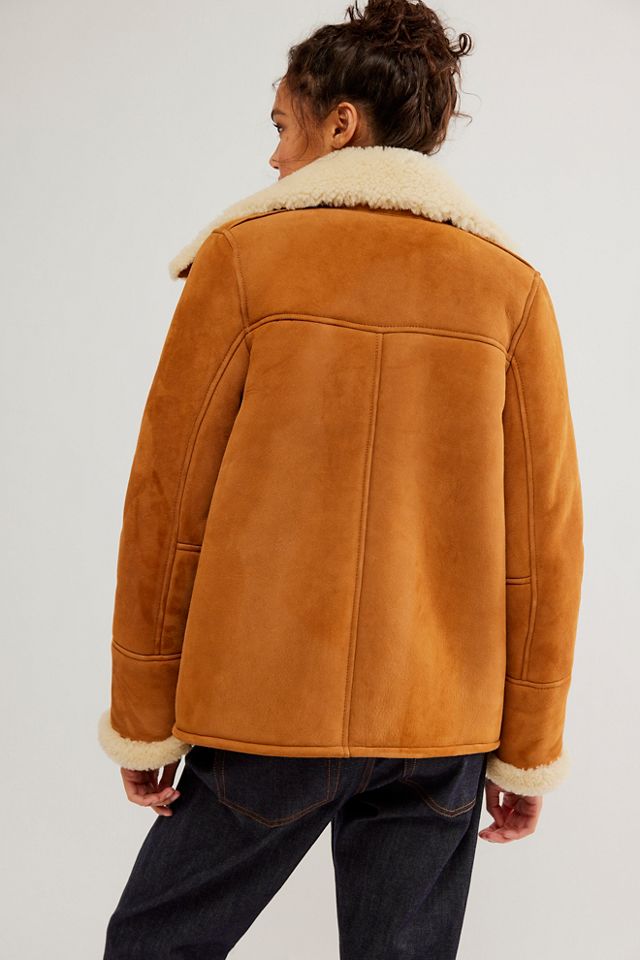 Barbour sheepskin clearance jacket