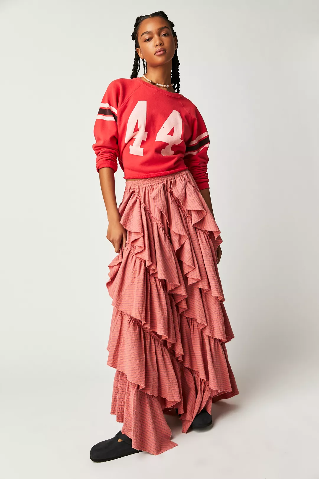 Rock The Runway Maxi Skirt Free People