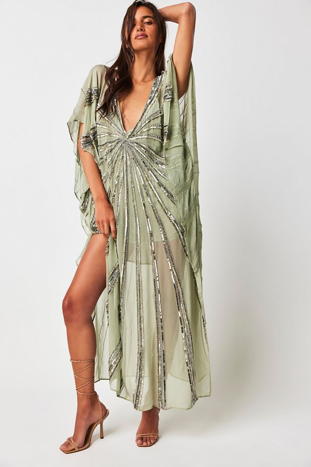 Embellished on sale maxi kaftan