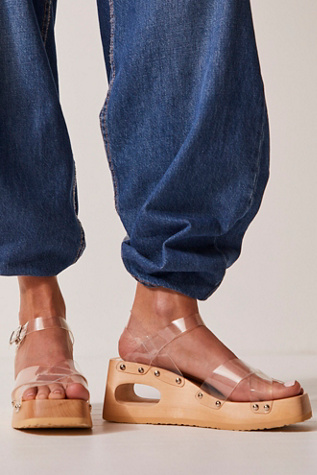 Let's Be Clear Vinyl Clog
