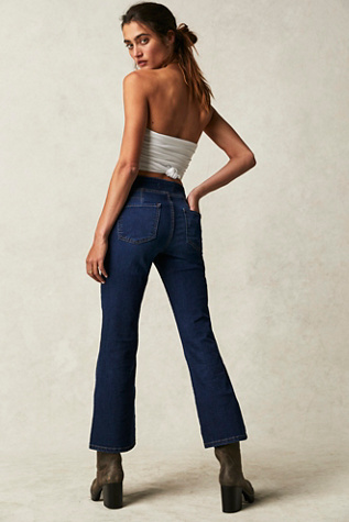 We The Free In My Feelings Cropped Slim Flare Jeans product page